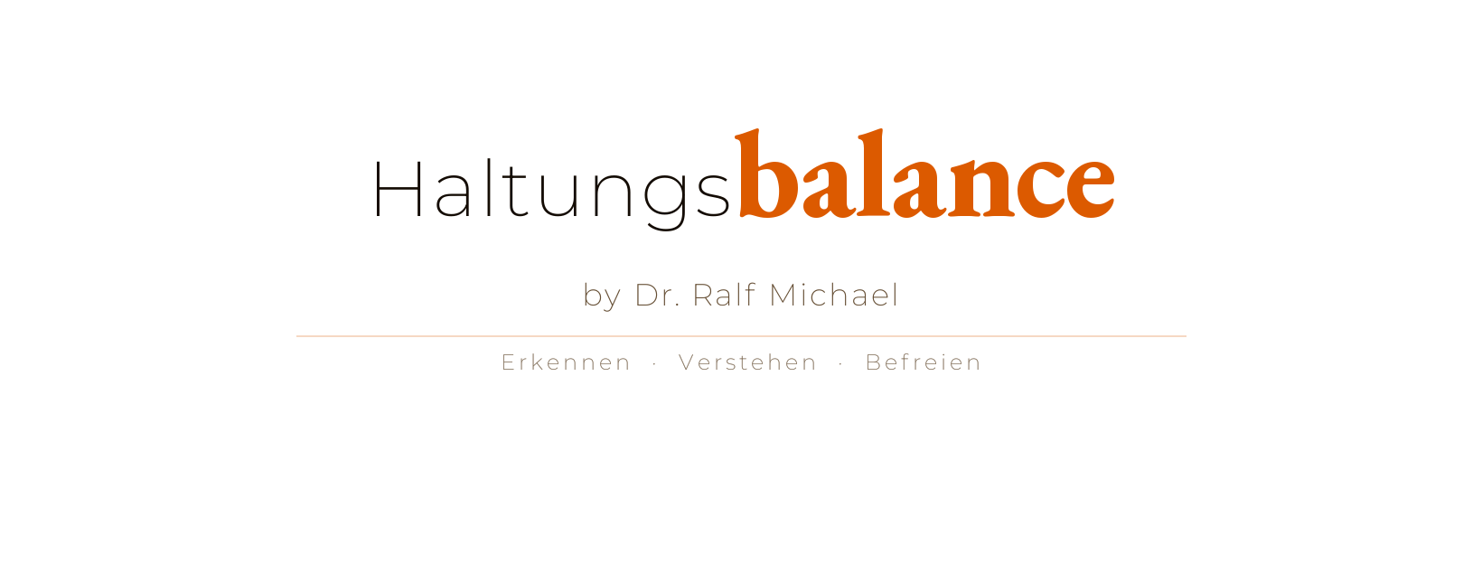 Haltungsbalance Community